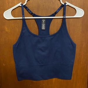 Balance Athletica- Linear Racer Top - Dark Blue